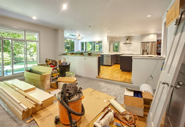 Professional Kitchen Island Installation technician working in Green Isle, MN